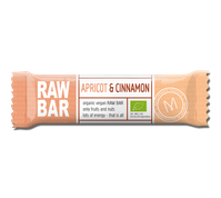 Organic rawbar Apricot & Cinamon